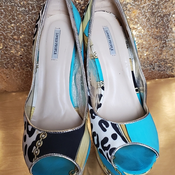 Leopard Wedges - Picture 2 of 4